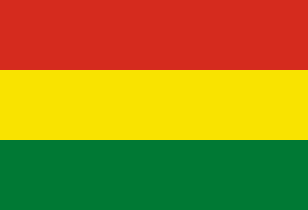 Flag of Bolivia in the South America | National states flags of the World countries