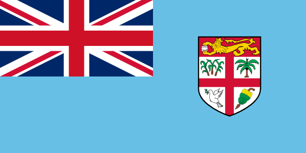 Flag of Fiji in the Oceania | National states flags of the World countries