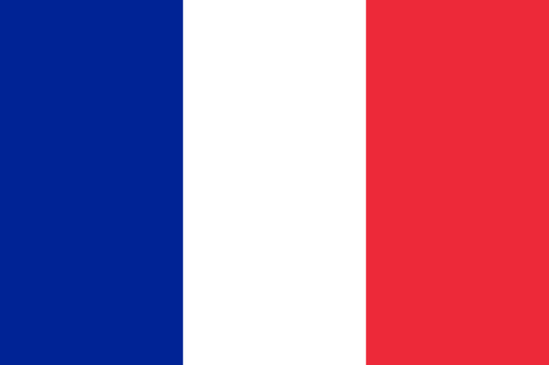 Flag of France in the Europe | National states flags of the World countries