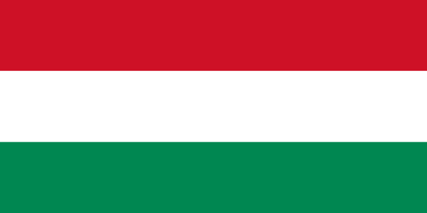 Flag of Hungary in the Europe | National states flags of the World countries