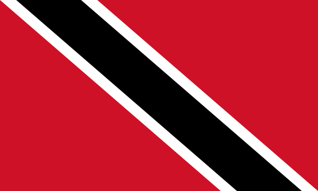 Flag of Trinidad and Tobago in the Central America | National states flags of the World countries